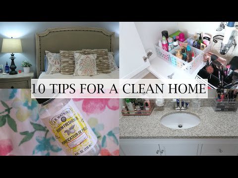 10 طرق احترافية لتنظيف المنزل