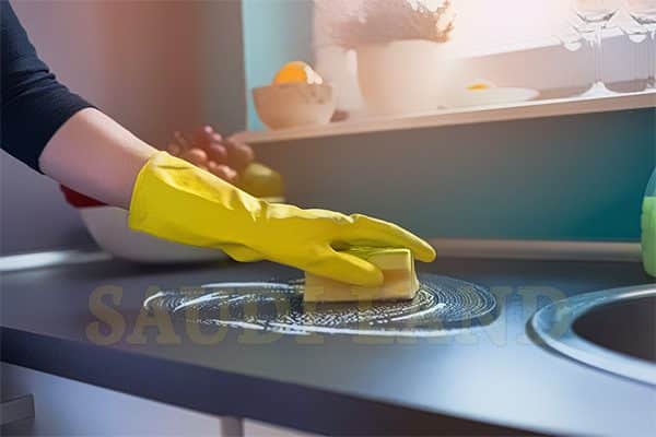 طريقة تنظيف دهون المطبخ