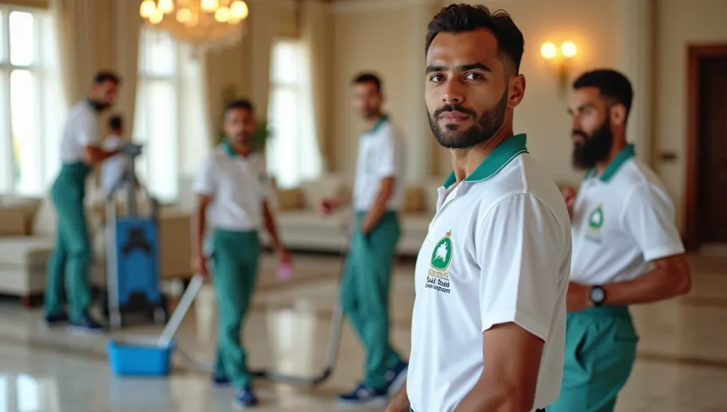 ارقام عمال نظافة بالساعة