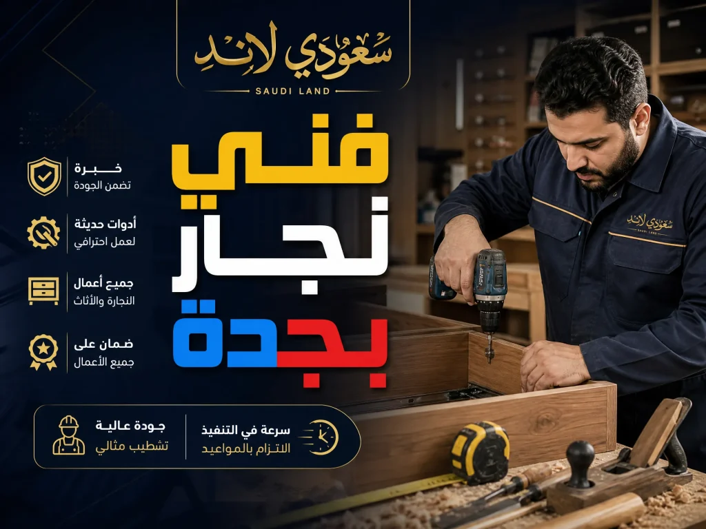 فنى نجار بجدة